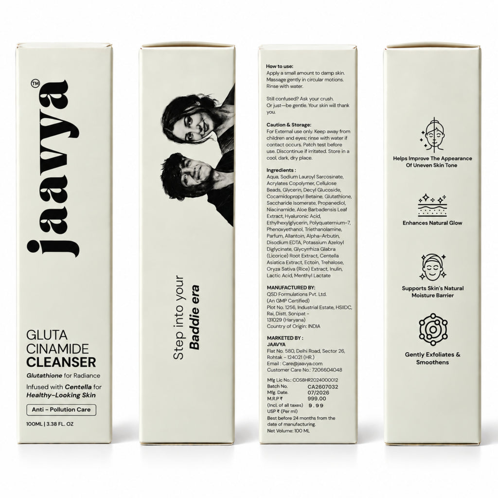 Gluta cinamide cleanser